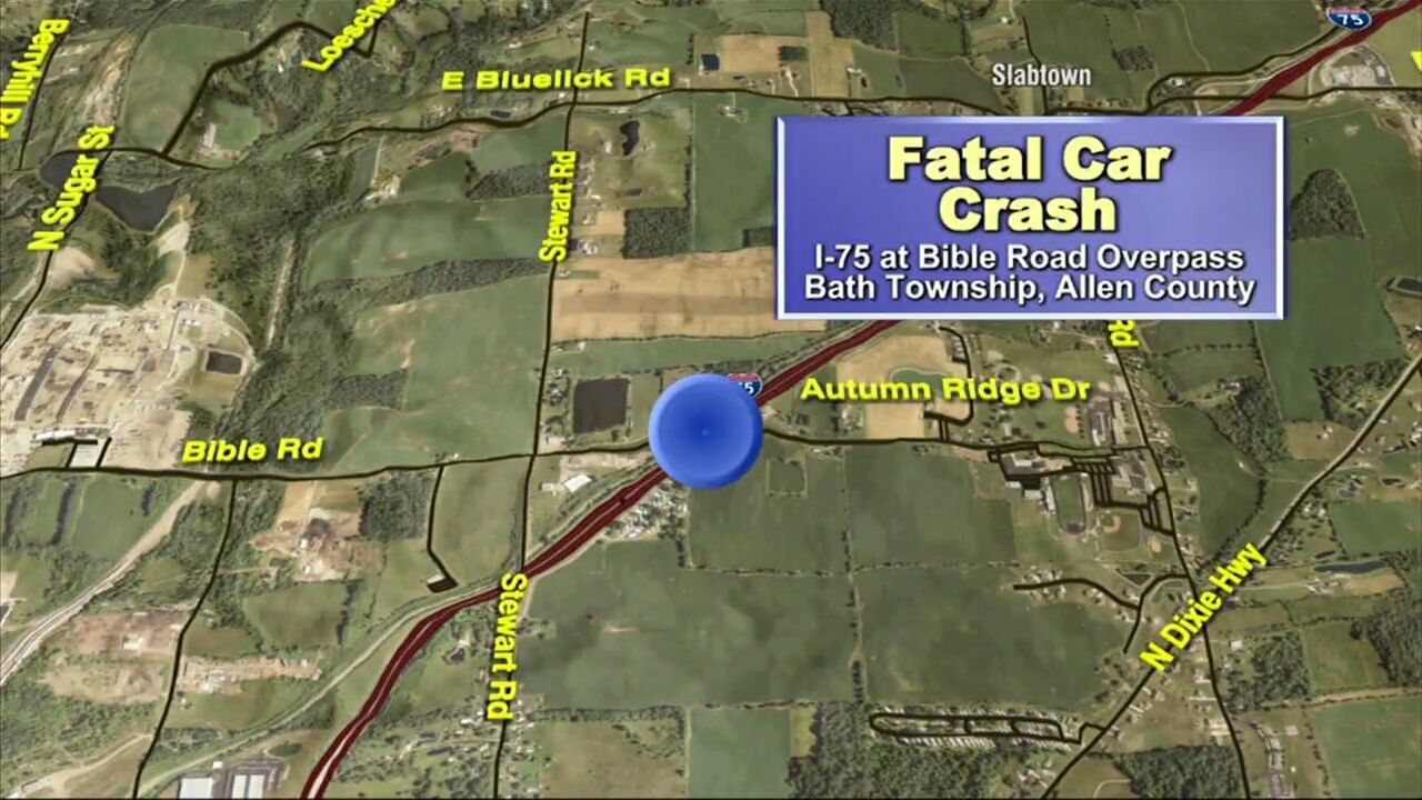 One Killed in a Crash on Interstate 75
